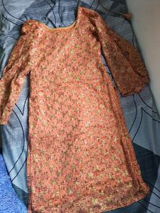 Sequence Work Front And Back Kurti
