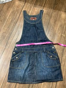 Denim Pinafore