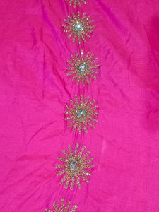 Stone Work Stiched Suit Set