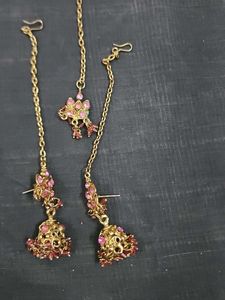Assorted Jewelry Set - Choker &amp; Maang Tikka