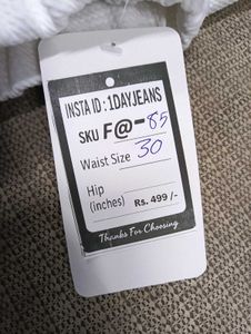 F@85 Size-30 (Sale) Latest Ladies high waist Jeans
