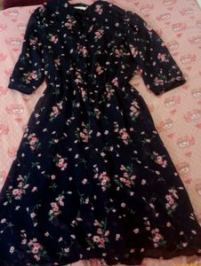 Floral Print Women Dress