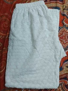 Chikankari Palazzo Pant