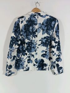 Multicolor Printed Casual Blazer (Women)