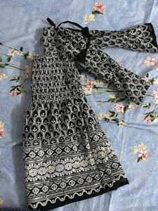 Black &amp; White Tunic