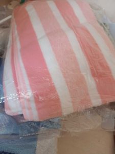 Big Size Striped Checked Bath Towel