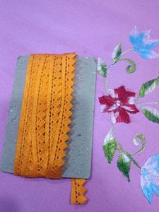Lace Trim Bundle - Orange &amp; Red
