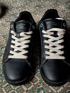Benetton Black Sneakers -9 Size