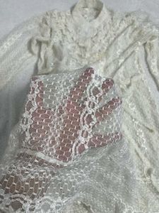White Lace Dress Without Lining Swap Available