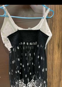 Crochet Top Tulle Dress