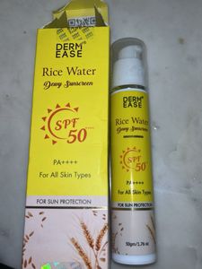 Derm Ease Rice Water Sunscreen