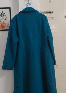 Elegant Teal Coat