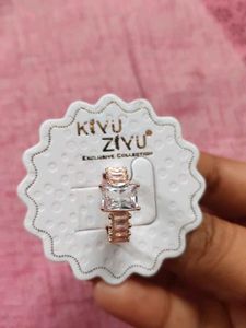 Anti Tarnish Ad Ring