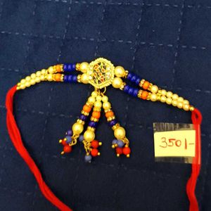 Colorful Beaded Rakhi