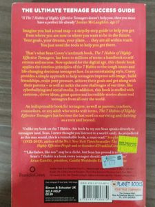 7 Habits Highly Effective Teenagers