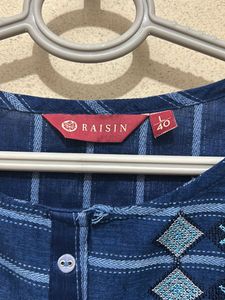 Raisin Blue Striped Tunic
