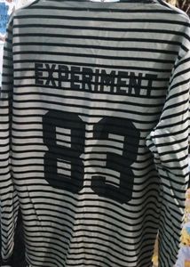 Warm Black And white Sweatshirt