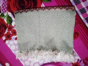 WEAVERS VILLA Women's Striped Woven Design Shawl