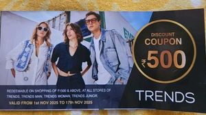 Trends Discount Coupon