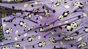 Cute Panda Print Pajama Set
