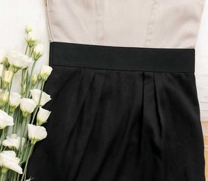Chic Black Skater Dress
