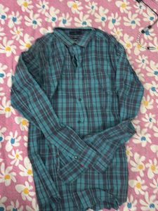 Knighthood Blue Checked Shirt