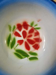 Vintage Enamelware Bowl A grade