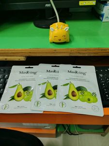 Masking Fecial Sheet Mask Pack Of 3
