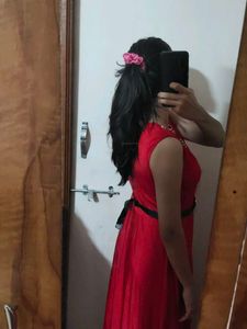 Red Gown Party Wear