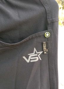 Black Cargo Style Trousers