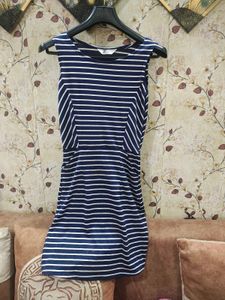Women Bodycon Striped Dress