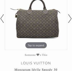Lv Monogram Idylle Speedy 30