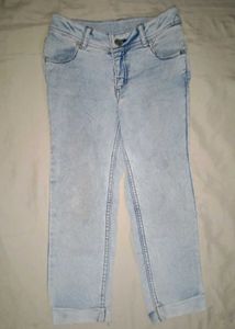 Light Wash Denim Jeans