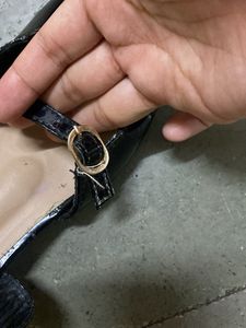 Black Mary Jane Style Shoes