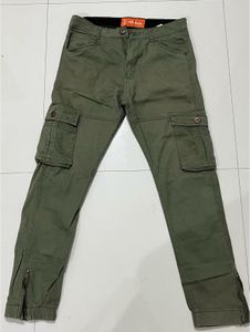 Olive Cargo Pants
