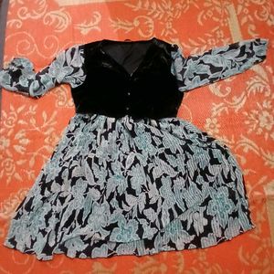 Floral Print Mini Dress