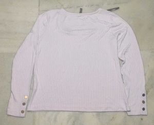 Ribbed Square Neck Top