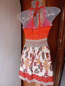 Halter Sundress with Floral Print