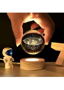 Crystal Ball Solar System Night Light