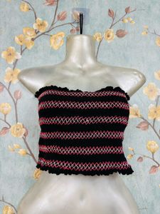 Ruched Tube Top