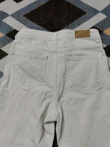 White Wide Leg Jeans