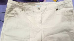 White Bermuda Shorts