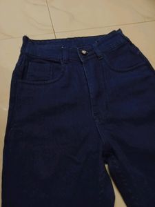 Live ok Navy blue high waist jeans