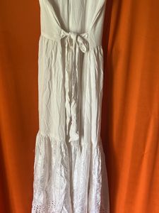 White Cottagecore Dress