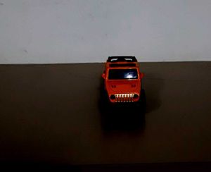 Orange Toy Jeep