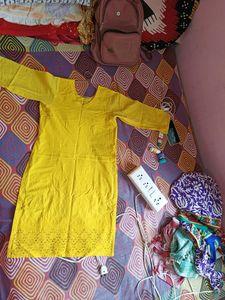Yellow Kurti
