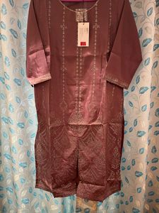 Elegant Purple Kurti