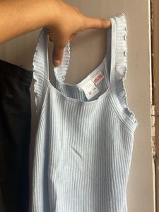 Cute Light Blue Tank Top