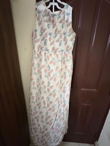 Paisley Print Maxi Dress