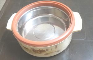 Double  walled insulated  Casserole